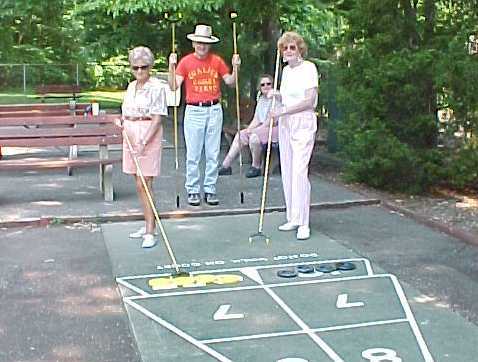 Outdoor Shuffleboard